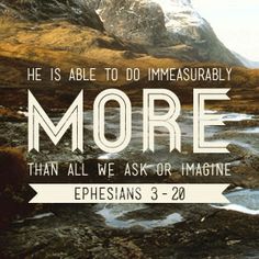 Ephesians 3.20