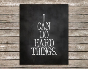 Doing Hard Things, the&nbsp;beginning