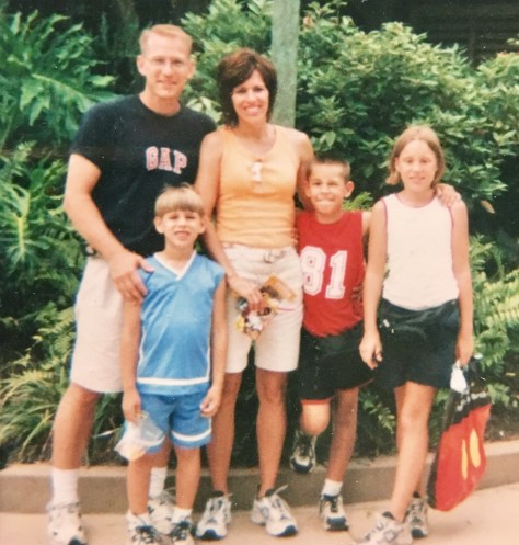 Family when kids were little