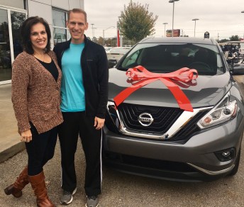 Me and Jeff with new car