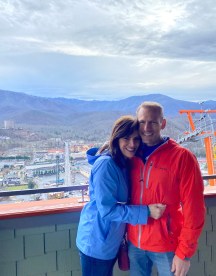 Jeff and me in Gatlinburg