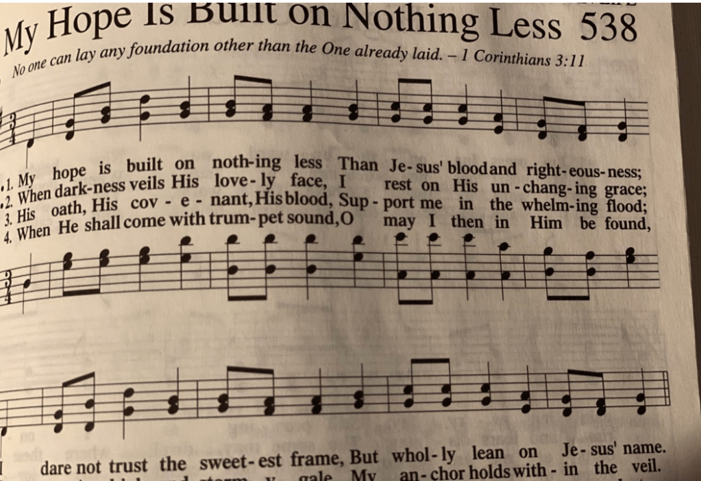 My Hope is Built: The Treasure of Friendship (Part Ten)